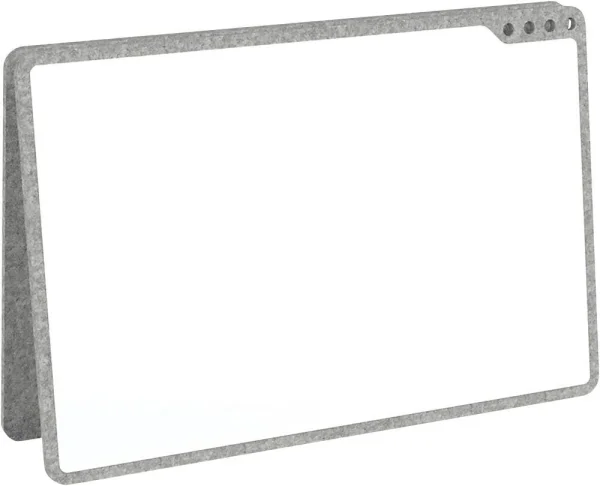 PLAYROOM mobiles Whiteboard Playboard 50,0 x 75,0 cm grau...