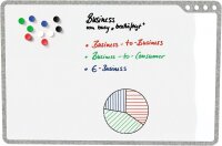 PLAYROOM mobiles Whiteboard Playboard 50,0 x 75,0 cm grau...