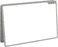 PLAYROOM mobiles Whiteboard Playboard 50,0 x 75,0 cm grau...