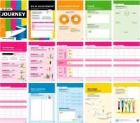 PLAYROOM Flipchart-Arbeitsblöcke Journey Flip DE...