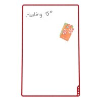 PLAYROOM mobiles Whiteboard Playboard 75,0 x 118,0 cm rot...