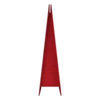 PLAYROOM mobiles Whiteboard Playboard 75,0 x 118,0 cm rot emaillierter Stahl