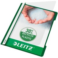 LEITZ Schnellhefter 4191 Kunststoff grün DIN A4, 1 St.
