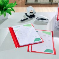 LEITZ Schnellhefter 4191 Kunststoff rot DIN A4, 1 St.