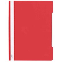 LEITZ Schnellhefter 4191 Kunststoff rot DIN A4, 1 St.