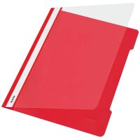 LEITZ Schnellhefter 4191 Kunststoff rot DIN A4, 1 St.