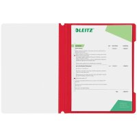 LEITZ Schnellhefter 4191 Kunststoff rot DIN A4, 1 St.