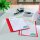 LEITZ Schnellhefter 4191 Kunststoff rot DIN A4, 1 St.