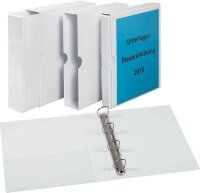 EICHNER Präsentationsringbuch 4-Ringe weiß 6,0...