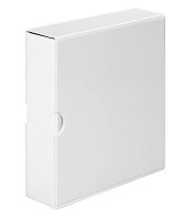 EICHNER Präsentationsringbuch 4-Ringe weiß 8,0 cm DIN A4, 1 St.