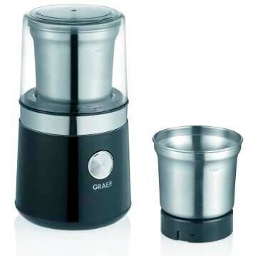 GRAEF CM 102 Kaffeemühle schwarz 200 W