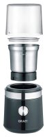 GRAEF CM 102 Kaffeemühle schwarz 200 W