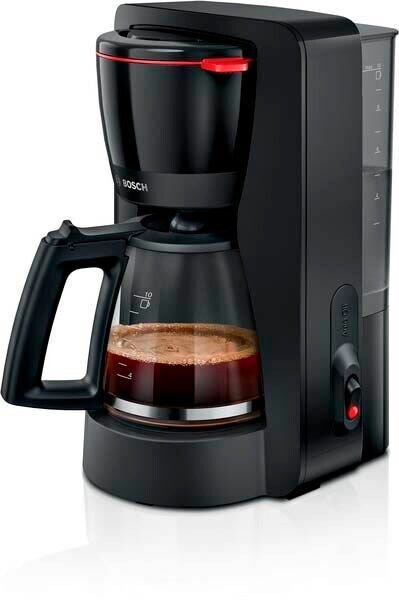 BOSCH TKA2M113 Kaffeemaschine schwarz, 10-15 Tassen