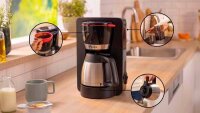 BOSCH TKA 5M 253 Kaffeemaschine schwarz, 8/12 Tassen  ( TKA5M253 )