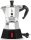 BIALETTI Elettrika Espressokocher elektrisch silber, 2 Tassen
