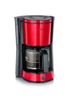 SEVERIN KA 4817 Kaffeemaschine rot, 10 Tassen