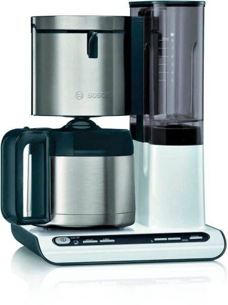 BOSCH TKA 8A 631 Kaffeemaschine weiß, 8/12 Tassen