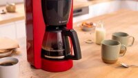 BOSCH TKA2M114 Kaffeemaschine rot, 10/15 Tassen