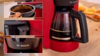 BOSCH TKA2M114 Kaffeemaschine rot, 10/15 Tassen