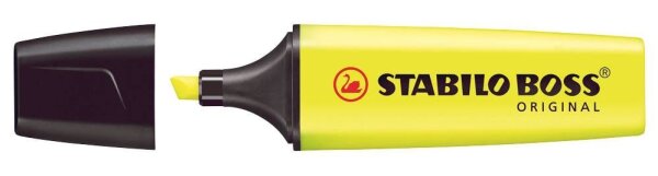 STABILO BOSS ORIGINAL Textmarker gelb, 1 St.