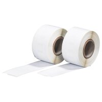 DYMO Etikettenrollen für Etikettendrucker S0722370 weiß, 28,0 x 89,0 mm, 2 x 130 Etiketten