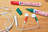 edding 3000 Permanentmarker blau 1,5 - 3,0 mm, 10 St.