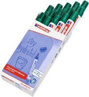 edding 3000 Permanentmarker grün 1,5 - 3,0 mm, 10 St.
