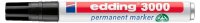 edding 3000 Permanentmarker schwarz 1,5 - 3,0 mm, 10 St.