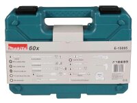 makita E-15095 Werkzeug-Set 60-teilig