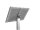 update displays Infoständer silber DIN A4 25,0 x 30,0 x 96,4 - 100,0 cm, 1 St.
