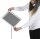 update displays Infoständer Economy silber DIN A4 30,5 x 30,5 x 80,0 - 130,5 cm, 1 St.