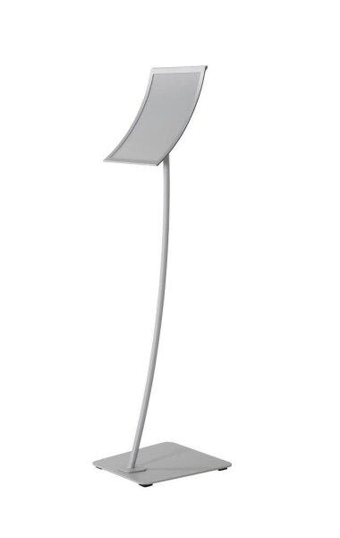 update displays Infoständer Konkav silber DIN A3 29,5 x 29,5 x 109,0 cm, 1 St.
