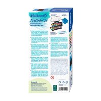 Pelikan ProColor Wasserfarbkasten 2 Wasserboxen + Deckweiß und 24 Farben