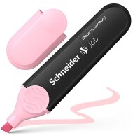 Schneider Job Pastell Textmarker rosa, 1 St.