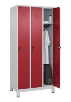 CP Spind Classic Plus lichtgrau, rubinrot 080010-30...