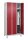 CP Spind Classic Plus lichtgrau, rubinrot 080010-30 S10001, 3 Schließfächer 90,0 x 50,0 x 195,0 cm
