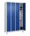 CP Spind Classic Plus enzianblau, lichtgrau 080010-40 S10003, 4 Schließfächer 120,0 x 50,0 x 195,0 cm