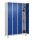 CP Spind Classic Plus enzianblau, lichtgrau 080010-40 S10003, 4 Schließfächer 120,0 x 50,0 x 195,0 cm