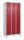 CP Spind Classic Plus lichtgrau, rubinrot 080310-30 S10001, 6 Schließfächer 90,0 x 50,0 x 195,0 cm