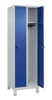 CP Spind Classic Plus enzianblau, lichtgrau 080010-20 S10003, 2 Schließfächer 60,0 x 50,0 x 195,0 cm