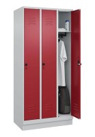 CP Spind Classic PLUS lichtgrau, rubinrot 080020-30...