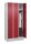 CP Spind Classic PLUS lichtgrau, rubinrot 080020-30 S10001, 3 Schließfächer 90,0 x 50,0 x 195,0 cm