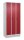 CP Spind Classic PLUS lichtgrau, rubinrot 080020-30 S10001, 3 Schließfächer 90,0 x 50,0 x 195,0 cm