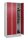 CP Spind Classic PLUS lichtgrau, rubinrot 080020-30 S10001, 3 Schließfächer 90,0 x 50,0 x 195,0 cm