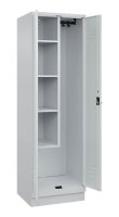 CP Putzmittelschrank Classic PLUS 080120-00 S10009 lichtgrau 4 Fachböden 60,0 x 50,0 x 195,0 cm, aufgebaut, 1 St.
