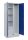 CP Putzmittelschrank Classic PLUS 080120-02 S10003 enzianblau, lichtgrau 4 Fachböden 80,0 x 50,0 x 195,0 cm, aufgebaut, 1 St.