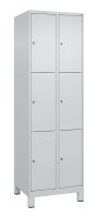 CP Schließfachschrank Classic Plus lichtgrau 080010-203 S10007, 6 Schließfächer 60,0 x 50,0 x 195,0 cm