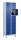 CP Schließfachschrank Classic Plus enzianblau, lichtgrau 080010-205 S10003, 10 Schließfächer 60,0 x 50,0 x 195,0 cm
