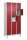 CP Schließfachschrank Classic Plus lichtgrau, rubinrot 080010-305 S10001, 15 Schließfächer 90,0 x 50,0 x 195,0 cm
