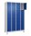CP Schließfachschrank Classic Plus enzianblau, lichtgrau 080010-404 S10003, 16 Schließfächer 120,0 x 50,0 x 195,0 cm